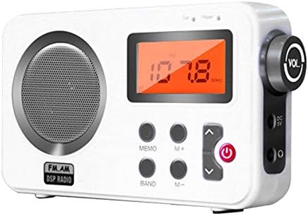 Звучник за радио за туширање, преносен LCD дисплеј стерео радио со AM/FM радио/RDS систем долго време за репродукција на радио со
