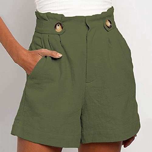Bmisegm женски салата шорцеви модни летни шорцеви женски случајни со џебни шорцеви панталони
