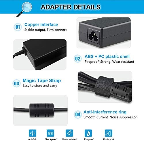 90W 19V 4.74A Adapter Charger Compatible with HP Probook 6560b 6570b 6550b 6470b 6450b 4530s 4540s 4440s 4430s, EliteBook 8460p