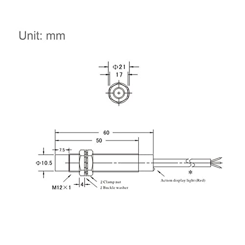 Халџемо Индуктивен Сензор За Близина М12 LJ12A3-4-Z/BX Нормално Отворен Прекинувач За Пристап за Откривање 4mm NPN БР 3 жица DC 6V-36V