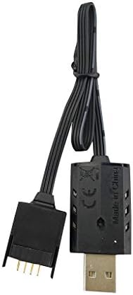 Делови и додатоци RC додаток RC делови USB кабел за полнење за D58 U88 додатоци на авиони RC Drone Battery D301216 -