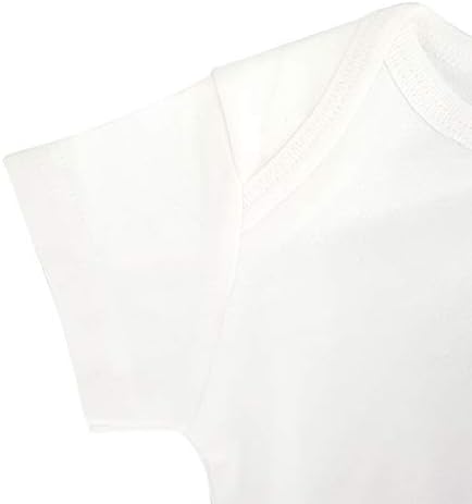 Едно парче бебешко тело лето облека за кратки ракави со кратки ракави на брада тато цитат бебето каросерија бело (