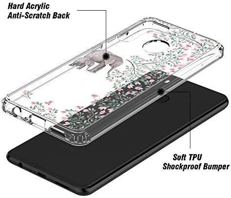SYONER Јасен Телефон Случај Покритие За Samsung Galaxy A21 [Слон]