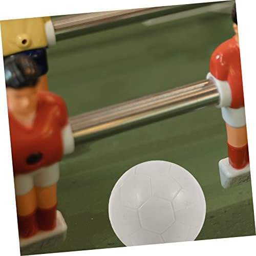 Besportble 8 PCS маса Фудбал Детска фудбалска табела игра фудбал алдул игра топка PVC дете бело