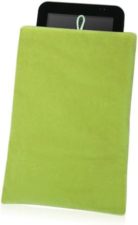 Boxwave Case Компатибилен со Plum Link Plus - Velvet торбичка, мека велурна ткаенина торба ракав со влечење за врски за слива плус - Cosmo