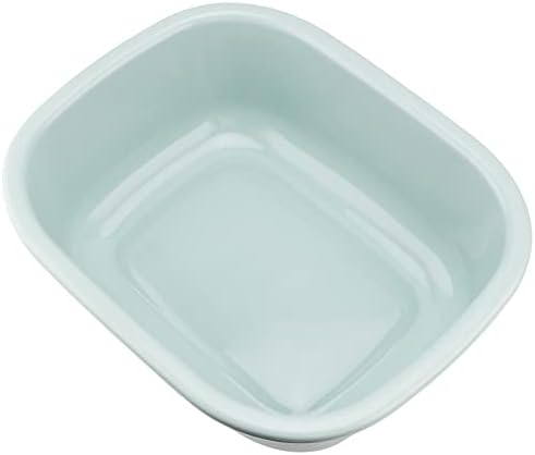 Soujap 12 Quart Plastic Wash Basin, стабилна пластична плоштад за садови, правоаголни разнобојни базени за миење катови за капки за чистење