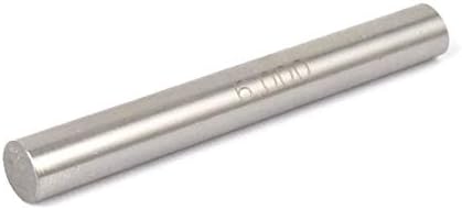 X-DREE 6.00 mm x 50mm GCR15 Цилиндрични Прачка Игла Мерач Мерач Дупка Мерење Алатка(6.00 mm x 50mm GCR15 Varilla cillyndrica Pin de Calibre