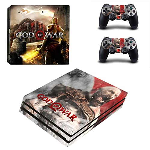 За PS4 Нормално - Game God Најдоброто од војната PS4 - PS5 Конзола за кожа и контролори, винилна кожа за PlayStation New DUC -466