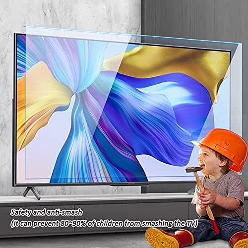 Aizyr 32in 730 * 440mm Анти -сино светло заштитен панел, филм на акрилен антизмачки екран за деца за олеснување на очите на децата