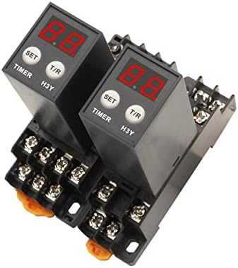 XIRIXX Мал дигитален дисплеј H3Y-2/H3Y-4 Временски реле за контрола на времето за одложување на времето за контрола на времето за контрола