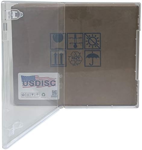 Стандард за печат за складирање на USDISC, стил 1, 14 мм чиста монтажа, јасен, пакет од 25