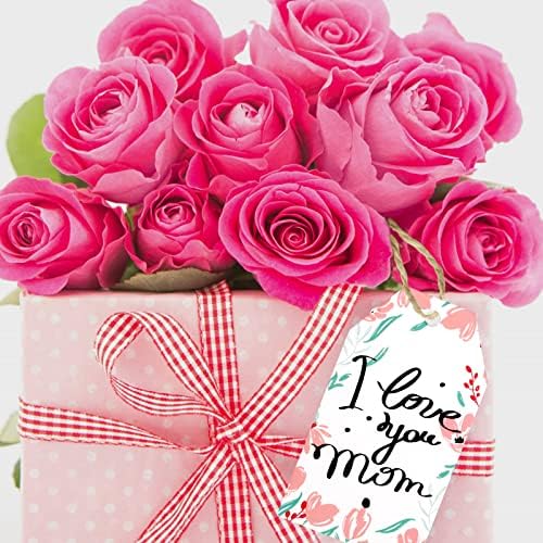 Хауаф Денот На Мајката Подарок Тагови, Среќен Ден На Мајката Висат Тагови За Мајки Роденден Подарок Декорација, Среќен Ден На Мајката