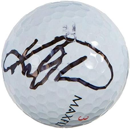 Kirk Triplett потпиша Maxfli 3 Golf Ball w/PSA Pre -CERT + Display Cube Cube - Автограмирани топки за голф