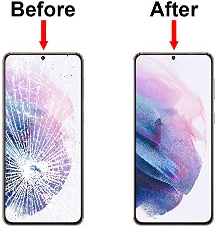 Комплет за поправка на предниот стакло Mmobiel Компатибилен со Samsung Galaxy S21+ - 6,7 инчи 2021 - Комплет за поправка на замена