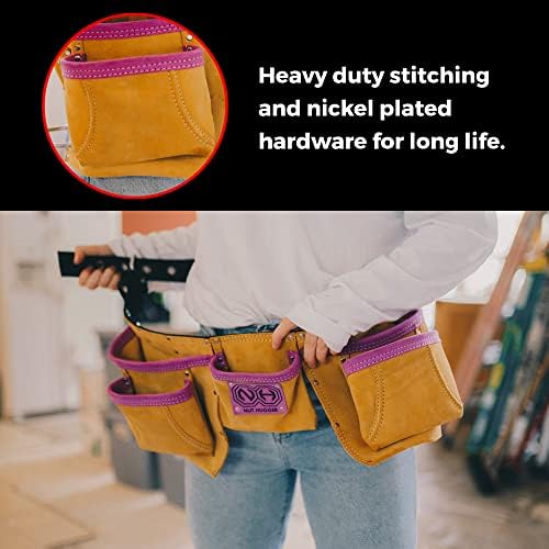 Орев Hugger женски ремен или торбичка за алатки, складирање на држачи на алатки за подобрување на домот, градежништво, водовод