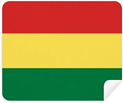 Боливија Знаме Земја Симбол Означи Шема За Чистење Крпа Чистач на Екран 2 парчиња Велур Ткаенина