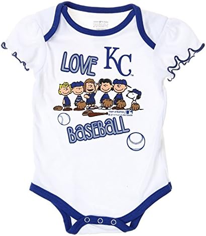 OuterStuff MLB Baby Girls Новороденчиња и новороденчиња Кикирики сакаат бејзбол телесна тела