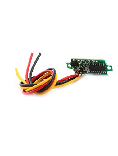 X-Gree 0-100V LED дисплеј 3 црвен цифрен напон мерење на мерачот на волтметар (прикажете LED 0-100-V 3 Misuratore di Voltmetro Misuratore di tensione a cifre Rosse