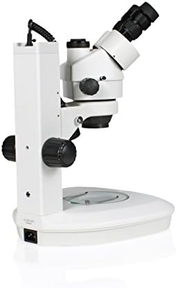 Визија Научен VS-2F Trinocular Zoom Stereo микроскоп, 10x Widefield Eyepiece, 0,7x-4,5x опсег на зумирање, опсег на зголемување од