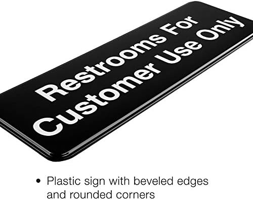Одлични простории за глобални производи за знак за употреба на клиенти: Лесно да се монтира информативен пластичен знак со симболи