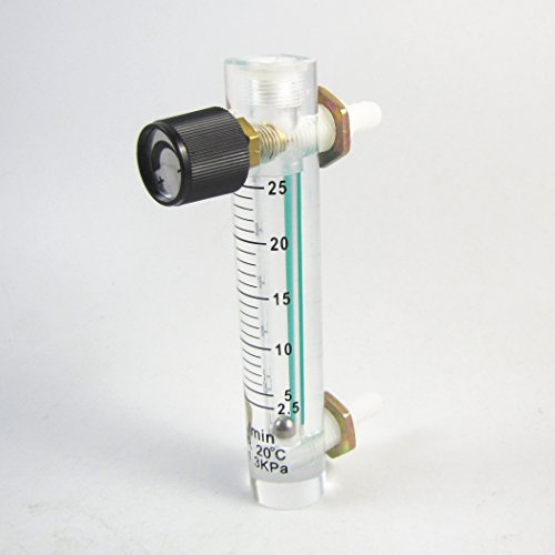 Мерач на проток на LZQ-5 2,5-25 LPM за кислород/воздух/гас