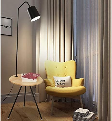 Стандардна подна ламба на ореви модерен дизајн Макарони LED осветлување за спална соба/дневна соба/студија