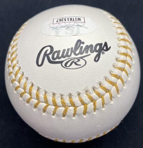 Робин Јонт 82 GG потпишано злато нараквица лого Бејзбол ЈСА сведок - автограмирани бејзбол