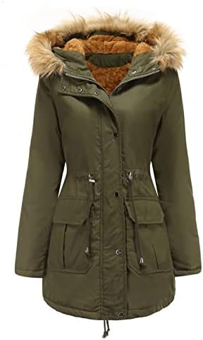 Долга ракав есенска јакна за женски комфор Клуб Клуб Микрофлече ров палто Туника за влечење цврста боја Елегантен