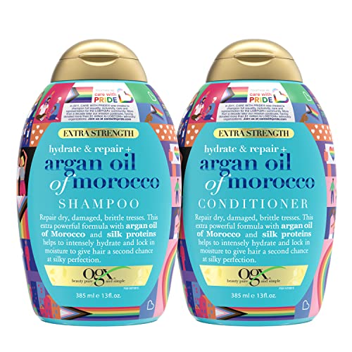 OGX Argan Oil of Marocco Extrage Shatch Shampoo & Clasherater, 2 пакет