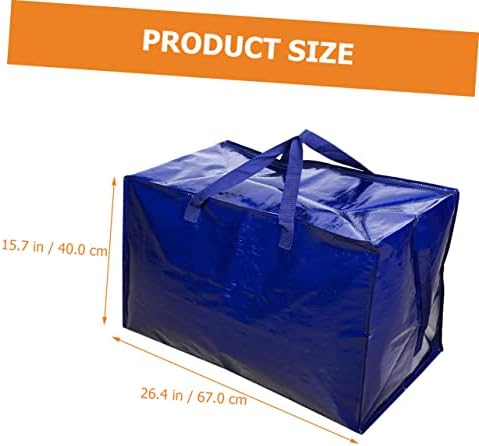 Doitool 5 парчиња за пакување на просторот за заштеда на патент торбички торби врвен капацитет дополнителен за торба тешки организатори