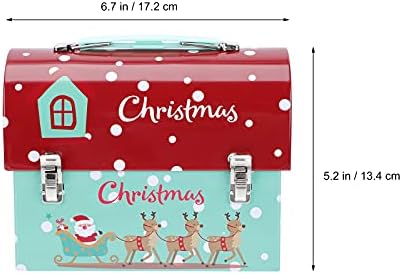 DOITOOL 1pc Божиќна Кутија За Бонбони Кутија За Пакување Подароци Свадба Подарок Кутија Декоративен Случај