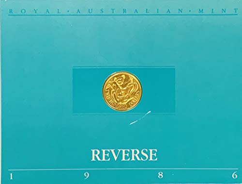 1986 АУ Австралија Gold 200 Златна Коала Нециркулирана Монета Кралска Австралиска Нане 22 Каратно Злато 2 200 Нециркулирани