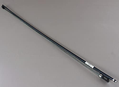 Vingobow нов модел 4/4 целосна големина виолина лак напреден лак за јаглеродни влакна со црна коса и бела коса мешан уникатен дизајн
