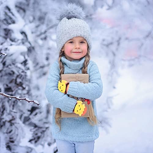 Топли нараквици за бебиња зимски девојки Деца кинтирани снежни ракавици ракавици нараквици нараквици Снег топло скијање новороденче деца ракавици