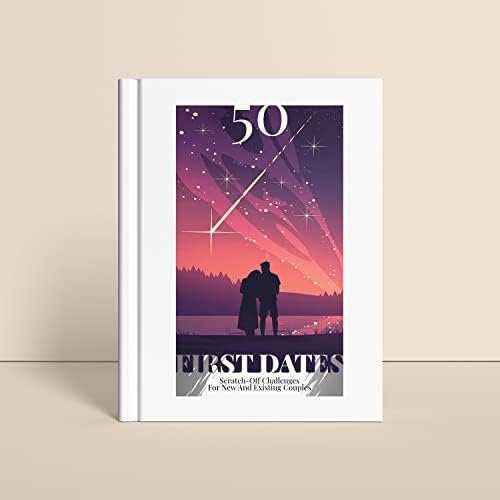 50 Први датуми - Книга за датира за парови, 50 уникатни идеи за датум, датум ноќни парови подарок, книга за датира, датуми за гребење за