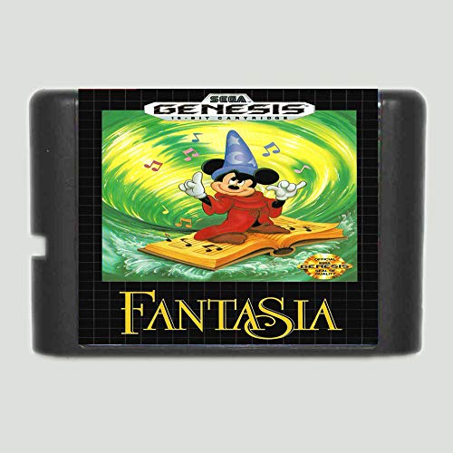 Касета за игра Fantasia Game 16 бит картичка за игра за MD за Sega Mega Drive за Genesis-NTSC-J