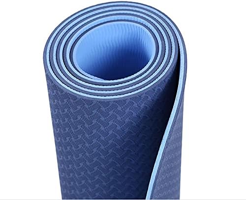 BKEMD јога мат анти-лизгачки душек за вежбање еко-пријателска вежба јога пилатес анти-лизгање и биоразградлива долгорочна обука