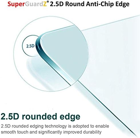 За Samsung Galaxy J7 / J7 Star / J7V заштитник на екранот со калено стакло [целосна покриеност], SuperGuardz, Edge-to-Edge [Замена