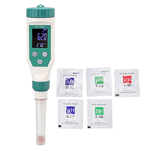 Дигитален тестер за pH, IP67 водоотпорен Bluetooth PH мерач безжична поврзување LCD дисплеј за позадинско осветлување за козметика