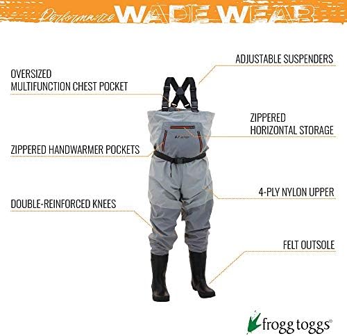Frogg Toggs Машки Hellbender Dishable Bootfoot Bootfoot Chess Wader