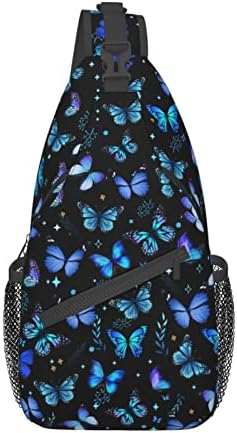 Pwakvom пеперутка прашка торба крстосница прашка ранец патувајќи пешачење дневно торбички торби за рамо за жени мажи мажи