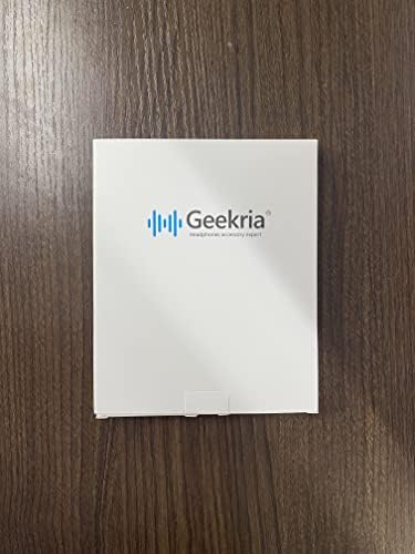 Audio кабел Geekria QuickFit Компатибилен со Logitech G Pro, G Pro X, G433, G233 Кабел за слушалки за игри, 3,5 mm 5 POLE AUX STEREO CORDEO