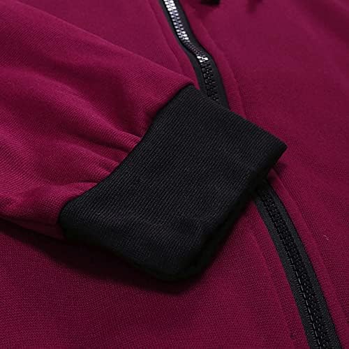 АДССДК тренинг плус големина долги ракави палта мажи случајна зимска цврста мека качулка со џебови удобност густа