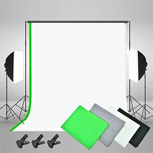 SawQf 2 * 3M систем за поддршка на позадина Фото студио Softbox чадор за континуирано осветлување на ткаенината за позадини за видео