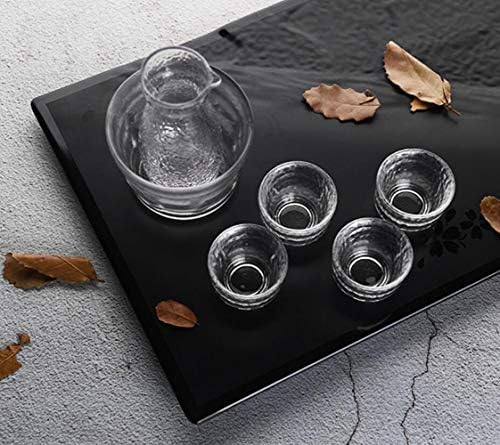 Вино стаклен бокал сет јапонски стил за време на вино креативно саке чаша постави домаќинство вино чаша вино 4 сетови поставени чаши