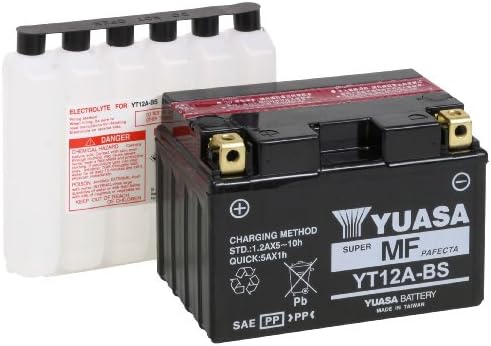 Yuasa yuam32abs yt12a-bs батерија, мулти-обоена