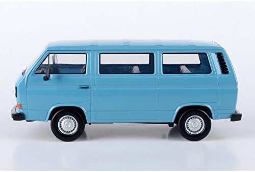 VW Type 2 Van Blue Mimementiment Legends Series 1/24 Diecast Model Car By Motormax 79376