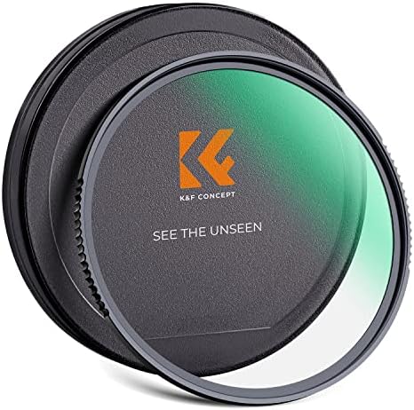 K&F Concept 77mm MC UV Заштита филтер за заштита на шок-отпорно оптички стакло со 28 повеќеслојни облоги HD/водоотпорни/гребнатини отпорни за леќи на камерата