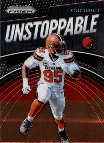 2019 Panini Prizm незапирлива #8 Myles Garrett Cleveland Browns NFL Football Trading Card