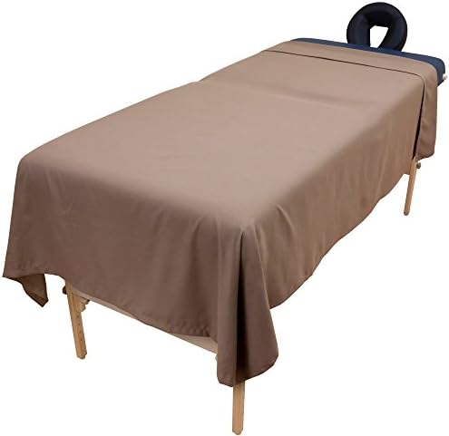 Микрофибер масажа маса масажа со мирна плоча со лесни, издржливи микрофибер рамни чаршафи за маса за масажа и бањата. Без брчки, отпорни
